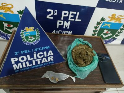 Imagem da notícia Polícia Militar registra duas prisões por tráfico de drogas em Costa Rica